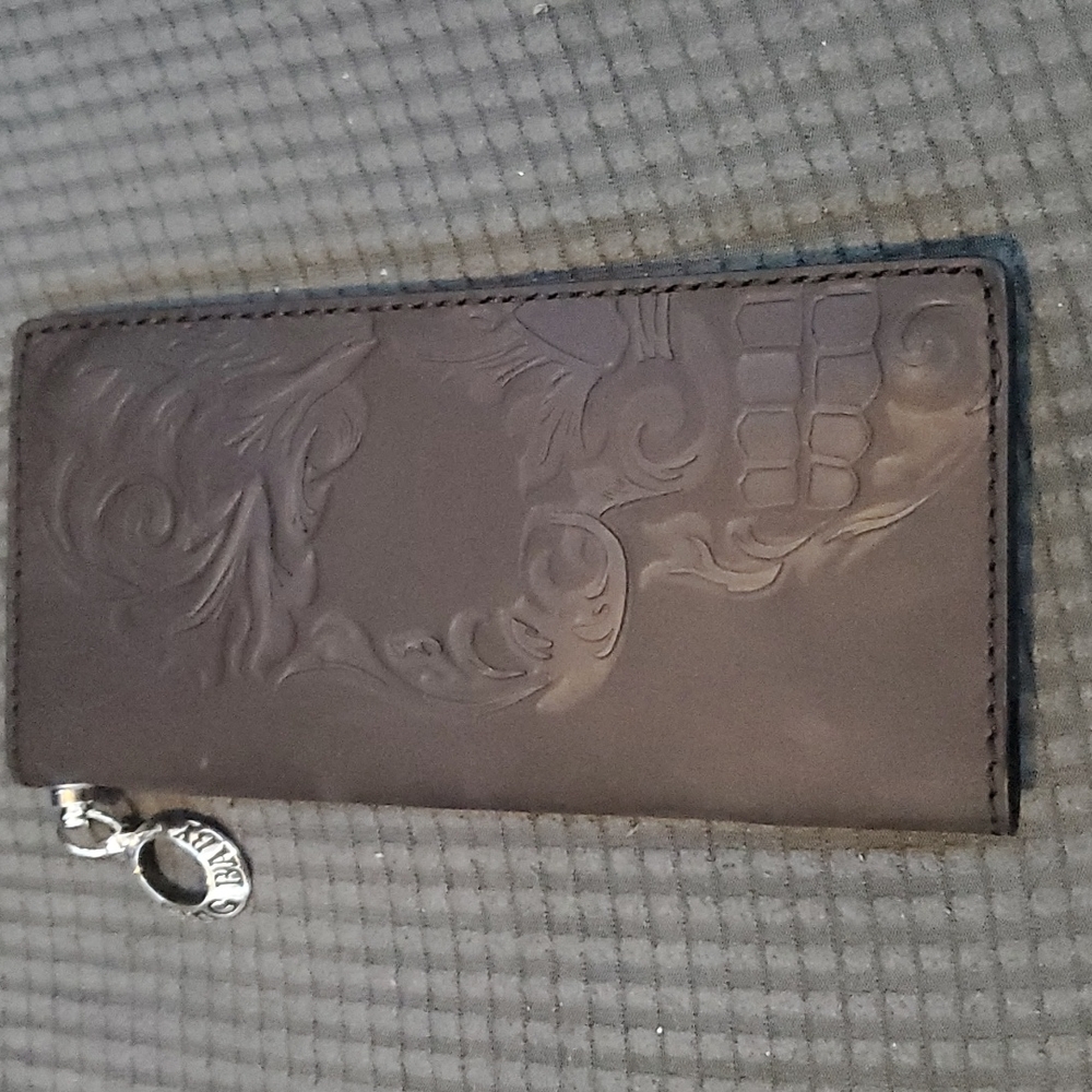 King Baby Studio trucker wallet w/ sterling silver toggle loop